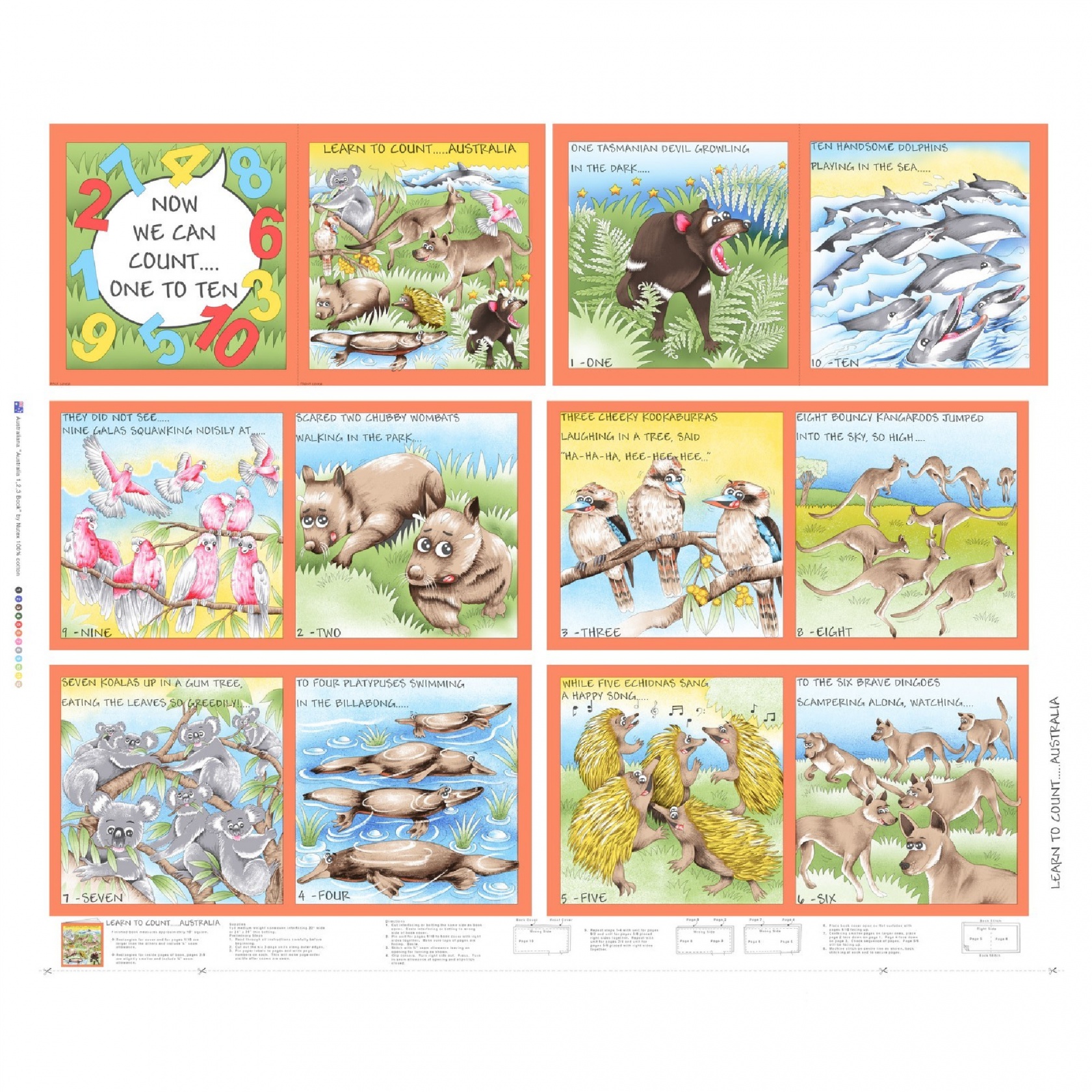 Australia 1, 2, 3 Book